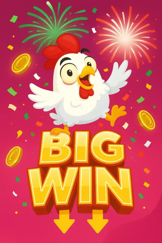 Screenshot of the game Chicken Road